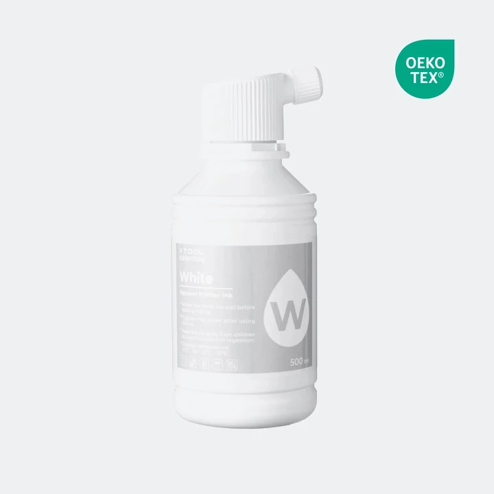 xTool Tinta DTF Branca (500 ml), foto do produto