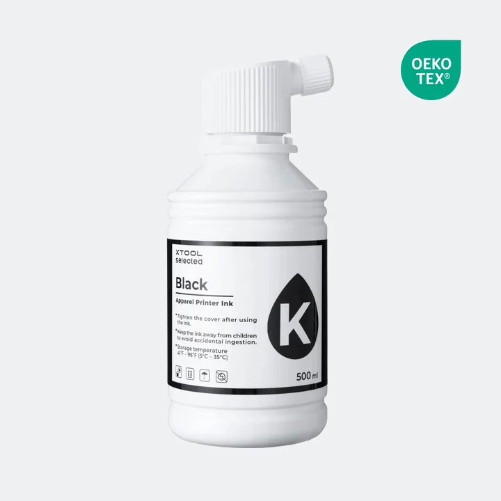 xTool Tinta DTF Preta (500 ml), foto do produto